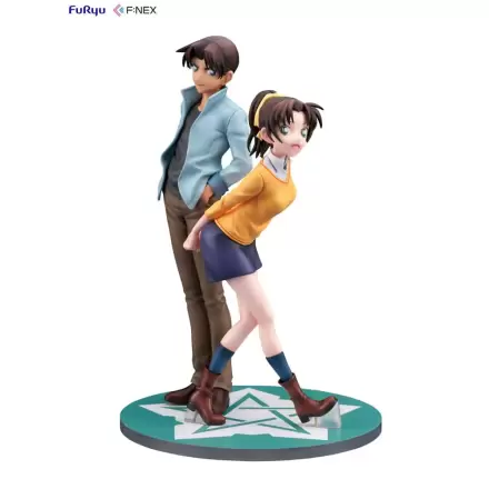 Case Closed F:NEX PVC Kip 1/7 Heiji Hattori & Kazuha Toyama 26 cm termékfotója