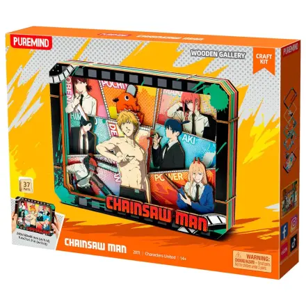 Chainsaw Man Model Kit Drvena galerija (L) Charaters United fotografija proizvoda