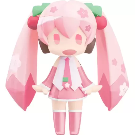 Character Vocal Series 01: Hatsune Miku HELLO! GOOD SMILE akcijska figura Sakura Miku 10 cm termékfotója