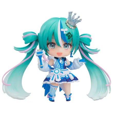 Character Vocal Series 01: Hatsune Miku PVC kip Nendoroid Lawson's 50th anniversary Special Live Ver. 10 cm fotografija proizvoda