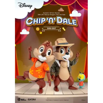 Chip 'n Dale: Rescue Rangers Dynamic 8ction Heroes akcijske figure 1/9 Chip & Dale 10 cm termékfotója