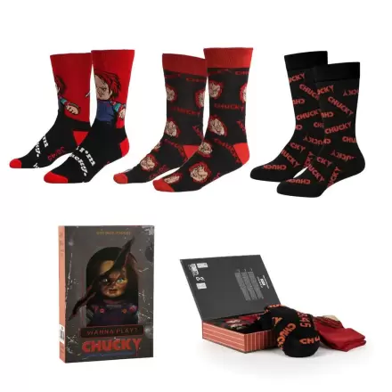 Chucky paket 3 para čarapa za odrasle fotografija proizvoda