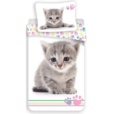 Posteljina s motivom mačke 140x200cm, 70x90cm fotografija proizvoda