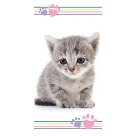 Kupaonski ručnik s printom mačke, Ručnik za plažu 70*140 cm fotografija proizvoda