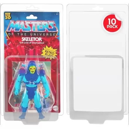 PET zaštitne školjke na preklop 10-Pack za Masters of the Universe akcijske figure fotografija proizvoda