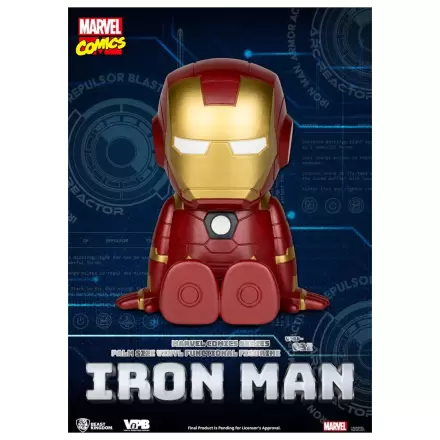 Classic Marvel Comics Piggy Vinilna Banka Iron-Man 12 cm fotografija proizvoda