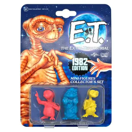 E.T. the Extra-Terrestrial Collector's Set Mini figurice, 3-paket, izdanje iz 1982. godine, 5 cm fotografija proizvoda