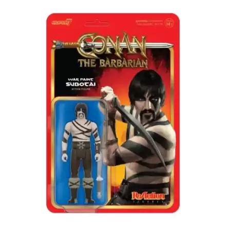 Conan The Barbarian ReAction akcijska figura Wave 02 Subotai (War Paint) 10 cm termékfotója