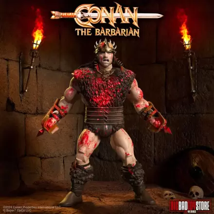 Conan the Barbarian Ultimates akcijska figura Conan Blood Soaked Pit Fighter 18 cm fotografija proizvoda