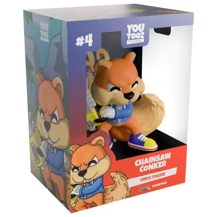 Conker’s Bad Fur Day Vinilna figura Chainsaw Conker 8 cm fotografija proizvoda
