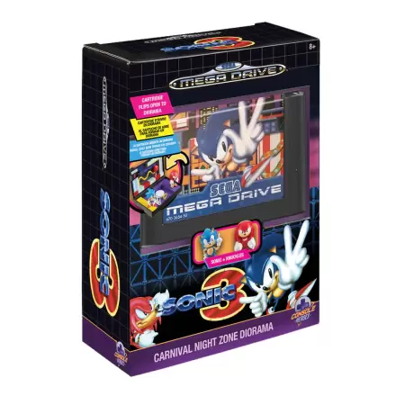 Console Heroes Sonic The Hedgehog 3 Mega Drive diorama fotografija proizvoda