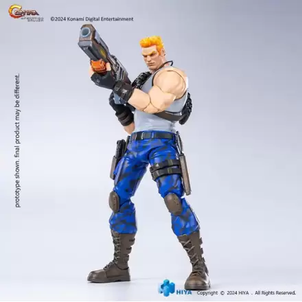 Contra: Operation Galuga Exquisite Basic akcijska figura Bill Rizer 16 cm termékfotója