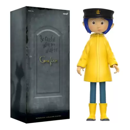 Coraline Supersize Vinil akcijska figura Coraline sa šeširom (Button Eyes) 40 cm termékfotója