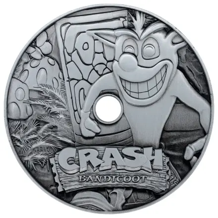 Crash Bandicoot Replica Metal CD-ROM Kolekcionarsko ograničeno izdanje 11 cm fotografija proizvoda