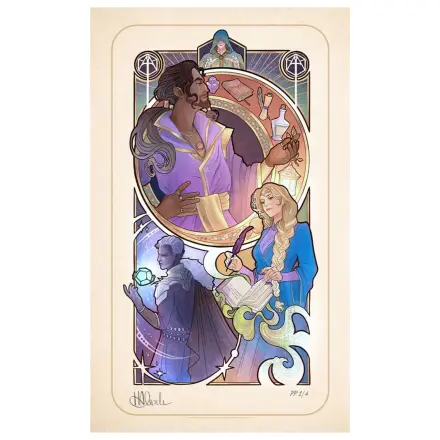 Critical Role Art Print Matthew Mercer: 10th Anniversary Art Nouveau Ilustracije 46 x 28 cm - neokvirano fotografija proizvoda