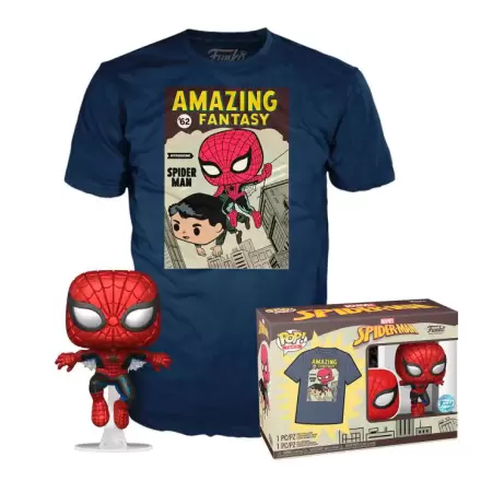 Marvel Spiderman Funko POP! & Majica Kutija Strip Naslovnica termékfotója