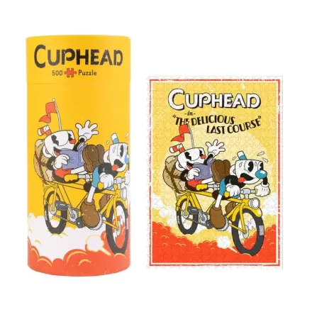 Cuphead Delicious Last Course puzzle 500 komada termékfotója