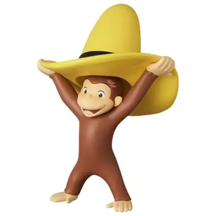Curious George UDF mini figura s kapom 6 cm fotografija proizvoda