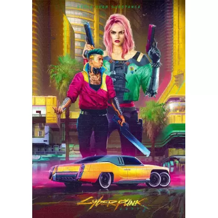 Cyberpunk 2077 slagalica Kitsch Style (1000 dijelova) fotografija proizvoda