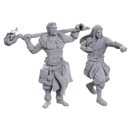 D&D Nolzur's Marvelous Miniatures Neobojane Mini figure 2-Pack Archdruid & Martial Arts Adept fotografija proizvoda