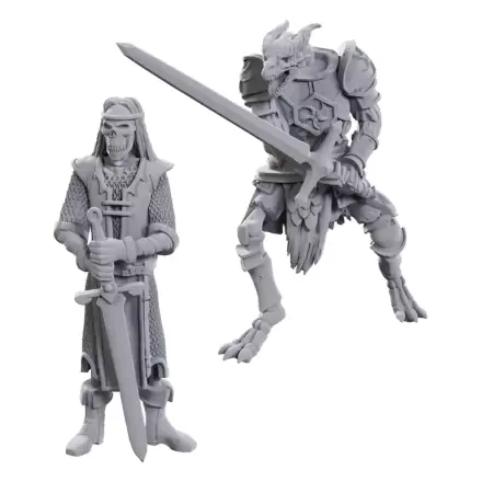 D&D Nolzur's Marvelous Miniatures Neobojane minijature 2-Pack 50th Anniversary Skeleton Knights termékfotója