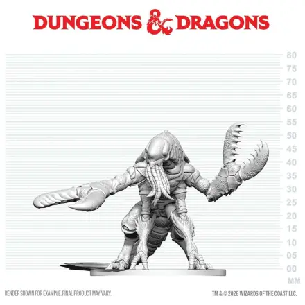 D&D Nolzur's Marvelous Miniatures mini figura Chuul fotografija proizvoda