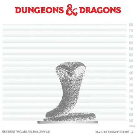 D&D Nolzur's Marvelous Miniatures Mini figura Polar Serpent fotografija proizvoda