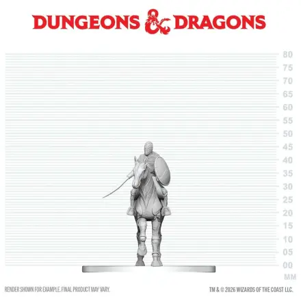 D&D Nolzur's Marvelous Miniatures Mini figure Nimblewright Steed with Rider fotografija proizvoda