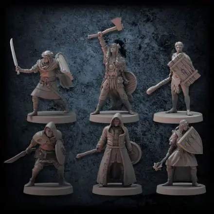 Dark Souls The Board Miniatures Neugašeni Heroji Paket 2 fotografija proizvoda