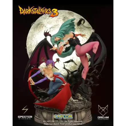 Darkstalkers 3 Specter diorama 1/6 Morrigan & Lilith 47 cm fotografija proizvoda