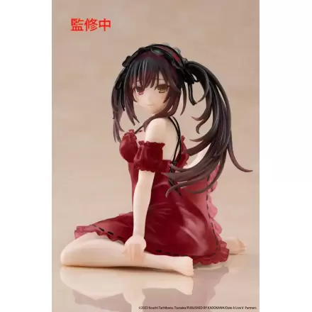 Date A Live V PVC kip Stolni slatka figura Kurumi Tokisaki Nightwear Ver. Renewal 13 cm fotografija proizvoda