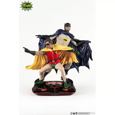 DC Comics PVC Diorama Kip 1/8 Batman & Robin 1966 23 cm termékfotója