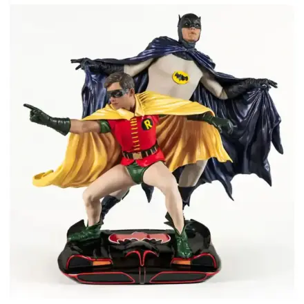 DC Comics PVC Diorama Kip 1/8 Batman & Robin 1966 23 cm fotografija proizvoda
