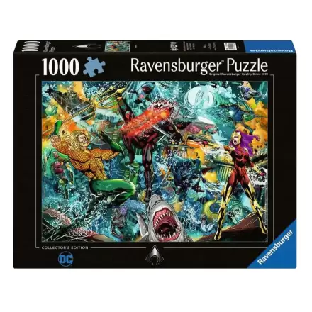 DC Comics Jigsaw Puzzle Aquaman (1000 dijelova) fotografija proizvoda
