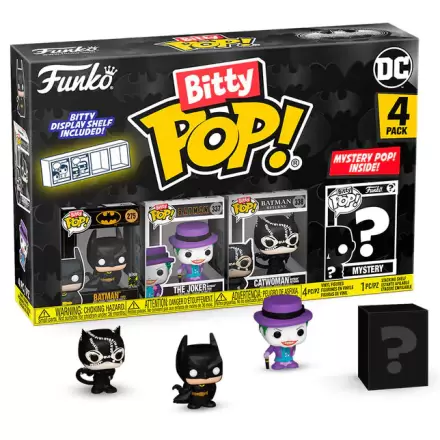 DC Comics Batman 85. obljetnica Bitty Funko POP! Vinil figurica 4-Pack Batman termékfotója