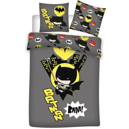 DC Comics Batman Chibi mikrofibra navlaka za poplun za krevet 90cm fotografija proizvoda