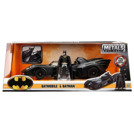 DC Comics Batmovil metalni automobil + figura Batmana set fotografija proizvoda