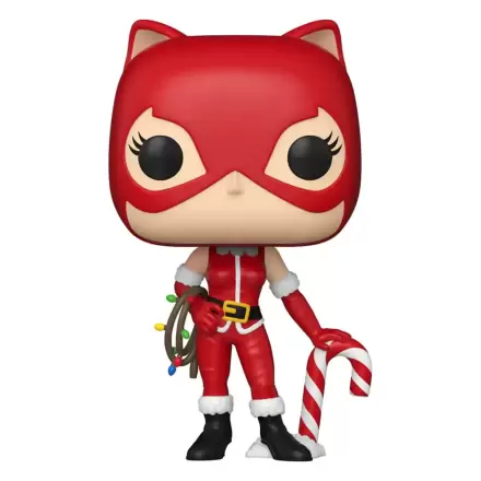 DC Comics Funko POP! Heroes Vinyl figura Holiday '24- Catwoman 9 cm termékfotója