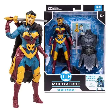 DC Multiverse Build A akcijska figura Wonder Woman Endless Winter 18 cm termékfotója