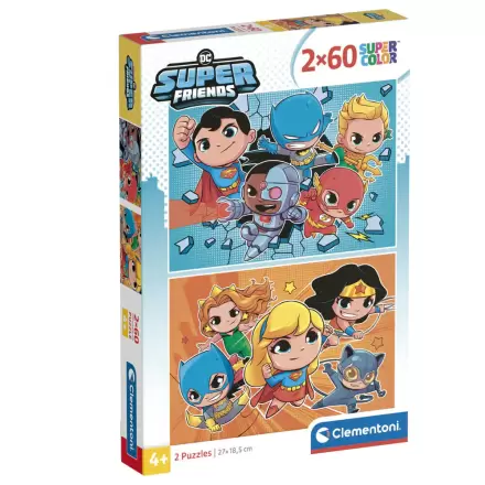 DC Comics puzzle 2x60 komada fotografija proizvoda