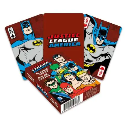 DC Comics Playing Cards Retro Justice League – Karte za igranje termékfotója