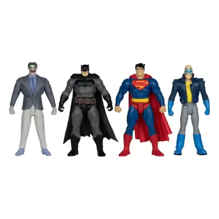 DC Direct Page Punchers Akcijska figura Pakiranje od 4 Batman & Son of Batman & Superman & Joker 7 cm fotografija proizvoda