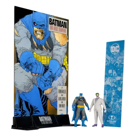 DC Direct Page Punchers akcijska figura 2-Pack Batman & The Joker (Batman: The Dark Knight Returns) 8 cm termékfotója