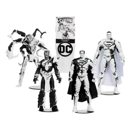 DC Direct Page Punchers akcijske figure i strip paket od 4 Superman Series (Sketch Edition) (Gold Label) 18 cm termékfotója