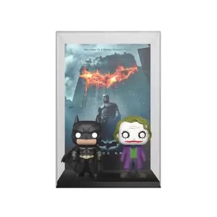 DC POP! Filmski poster i figura The Dark Knight 9 cm termékfotója