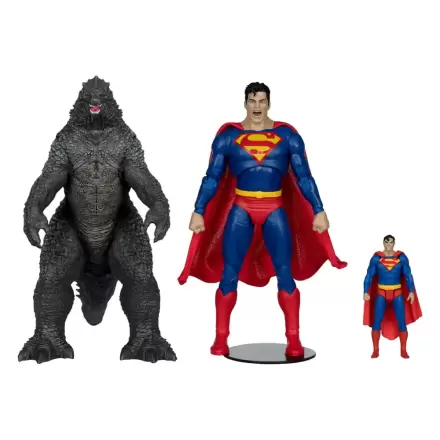 DC Justice League Monsterverse DC Multiverse akcijske figure 2-Pack Superman Vs. Godzilla 30 cm fotografija proizvoda