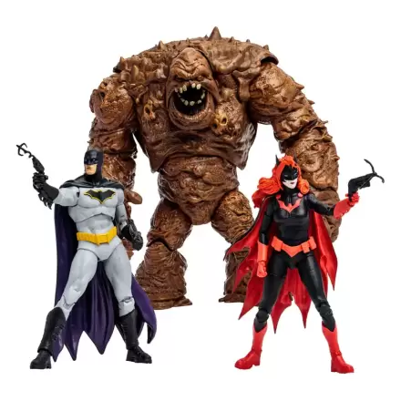 DC Multiverse akcijske figure Multipack Clayface, Batman & Batwoman (DC Rebirth) (Gold Label) 18 cm fotografija proizvoda