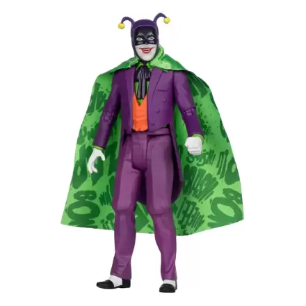 DC Retro akcijska figura Batman 66 Batmobil s Jokerom (Gold Label) 15 cm termékfotója