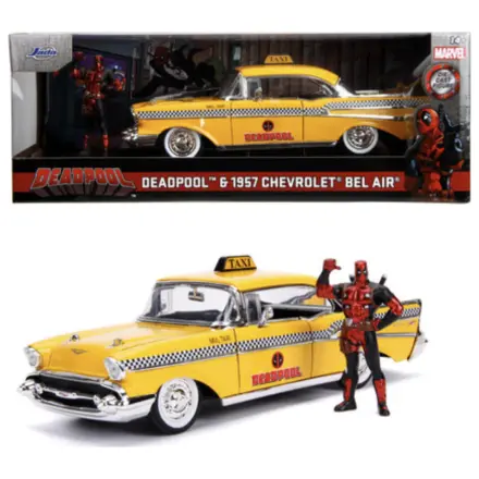 Deadpool 1957 Chevy Bel Air 1 + Deadpool figura 1:24 fotografija proizvoda
