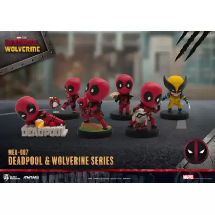 Deadpool 3 Deadpool & Wolverine Series Mini Egg Attack Figure Set 8 cm termékfotója